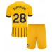 Brighton Evan Ferguson #28 Bortedraktsett Barn 2024-25 Kortermet (+ Korte bukser)